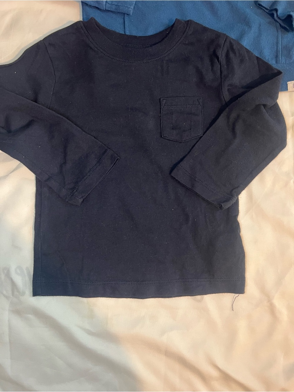 Set of 5 Baby Gap Long-Sleeve Crew Neck Tee Shirts Size 12-18 Months - Picture 6 of 16